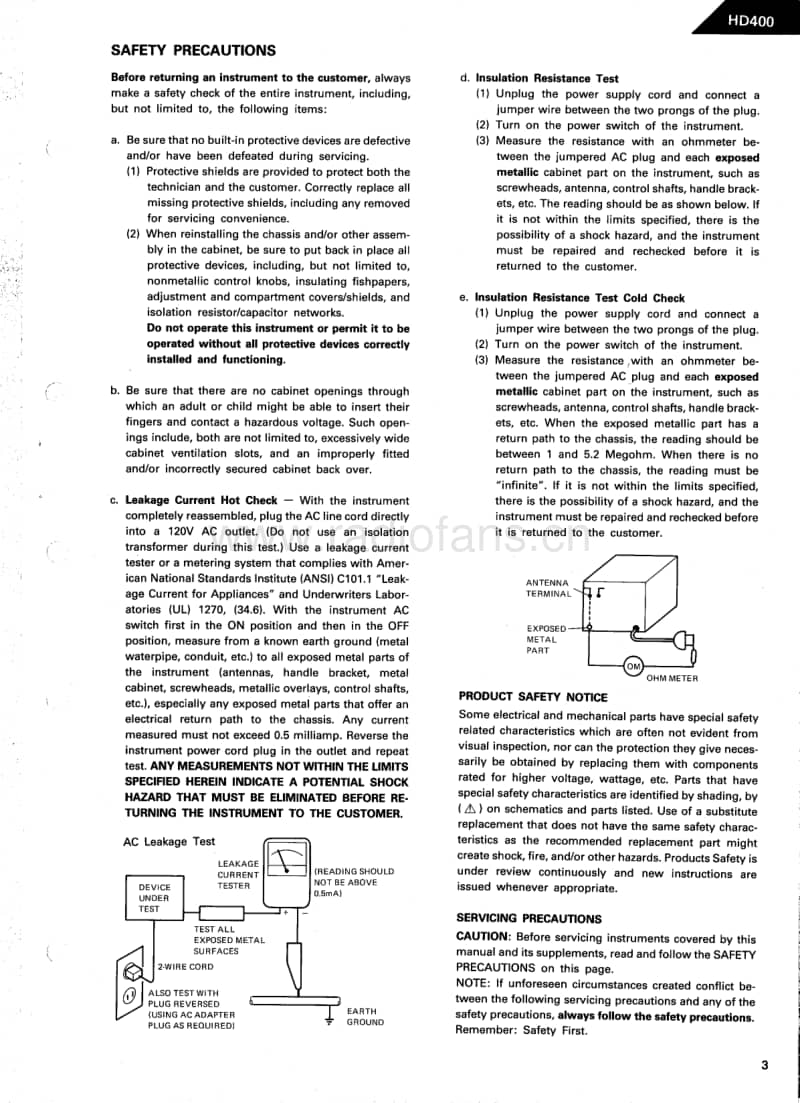 Harman-Kardon-HD-400-Service-Manual电路原理图.pdf_第3页