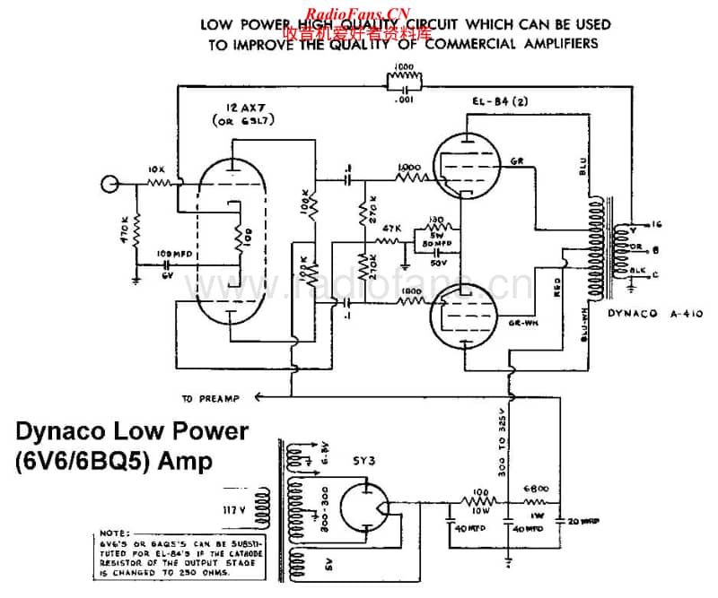 Dynaco-6V6-6BQ5-Schematic电路原理图.pdf_第1页