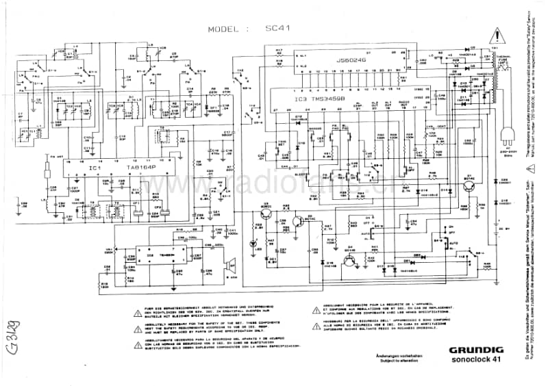 Grundig-Sonoclock-41-Schematic电路原理图.pdf_第1页