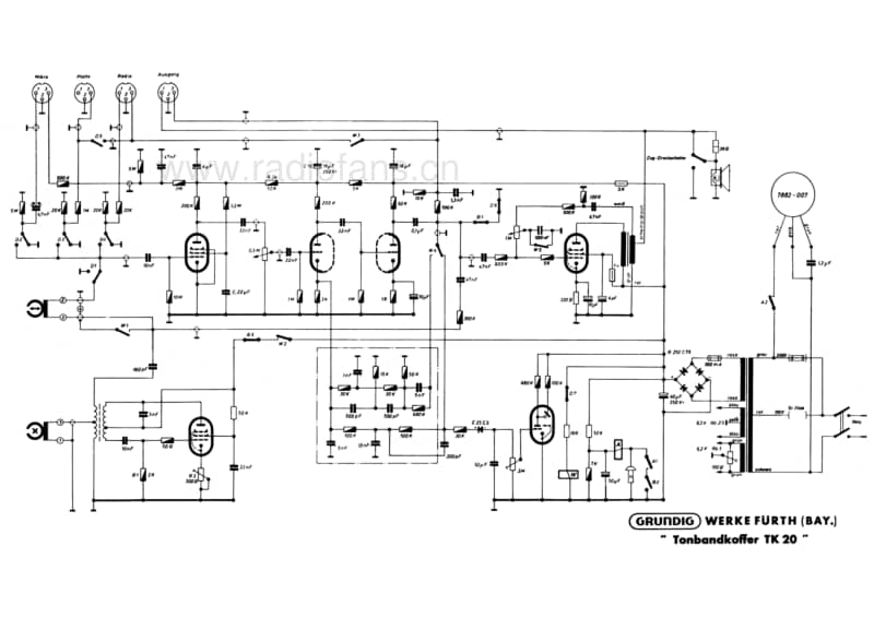 Grundig-TK-20-Schematic电路原理图.pdf_第1页