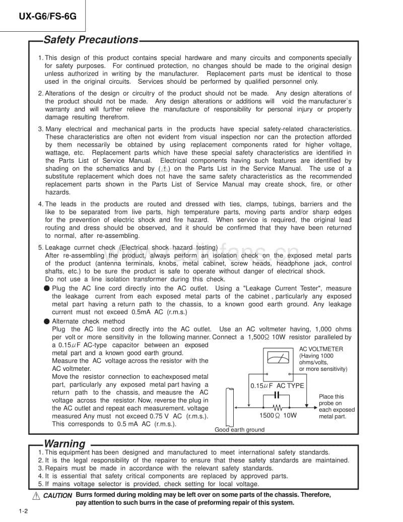 Jvc-UXG-6-Service-Manual电路原理图.pdf_第2页