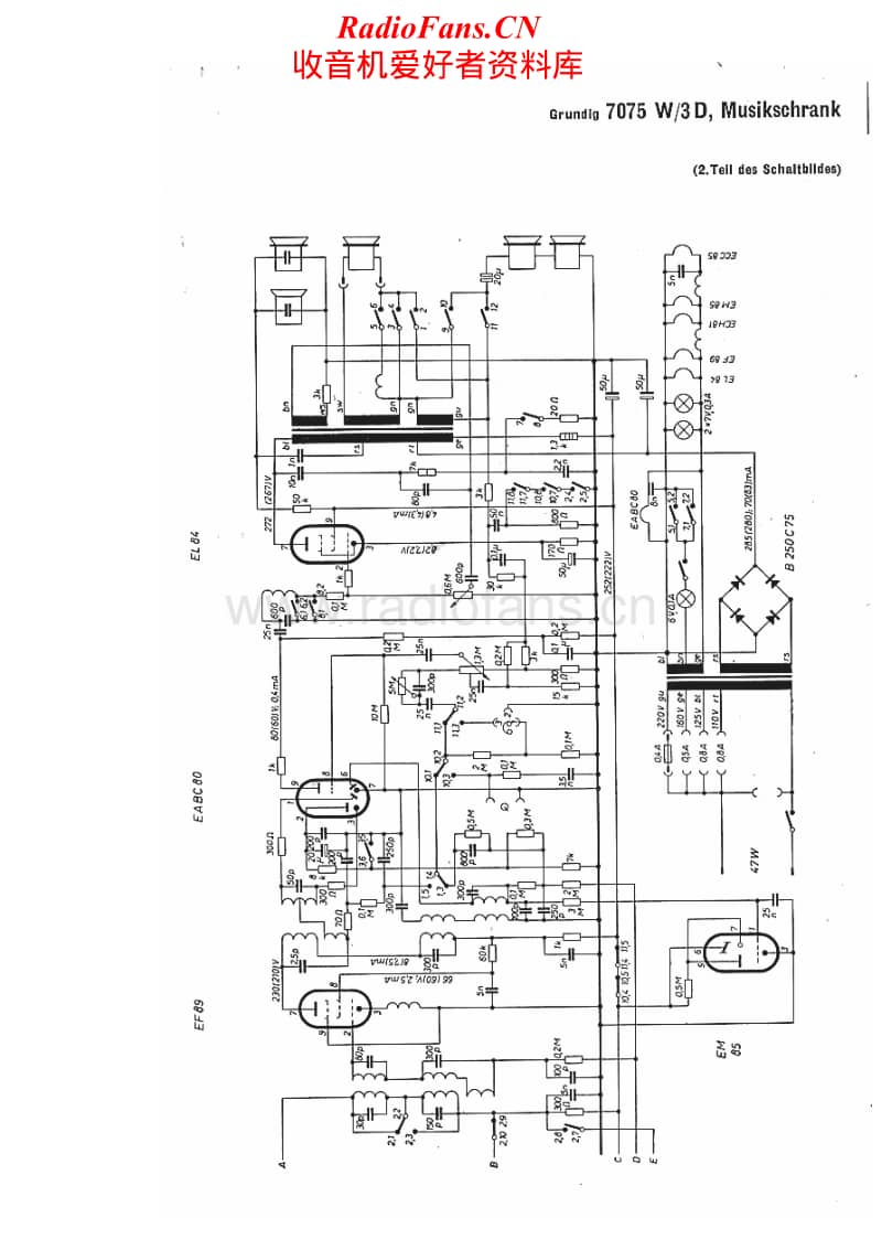 Grundig-7075-W-3-D-Schematic电路原理图.pdf_第2页