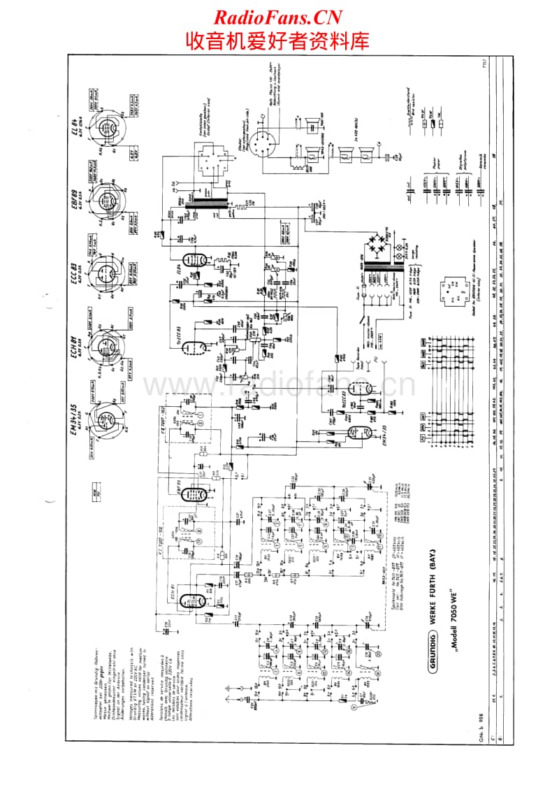 Grundig-7050-WE-Schematic电路原理图.pdf_第1页