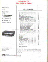 Heathkit-AJ-41-Schematic电路原理图.pdf