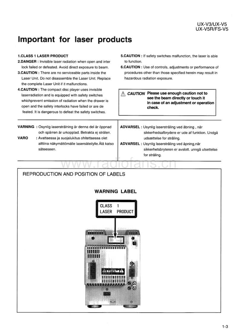 Jvc-UXV-3-Service-Manual电路原理图.pdf_第3页