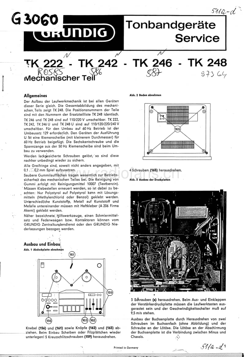 Grundig-TK-222-TK-242-Service-Manual电路原理图.pdf_第1页