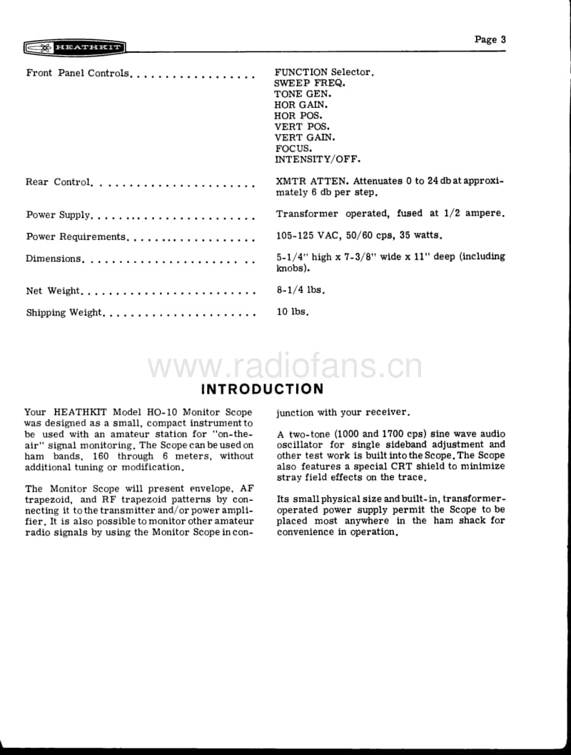 Heathkit-HO-10-Manual电路原理图.pdf_第3页