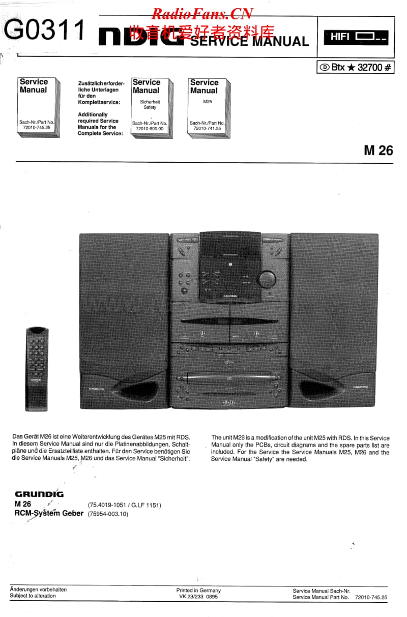 Grundig-M-26-Schematic电路原理图.pdf_第1页