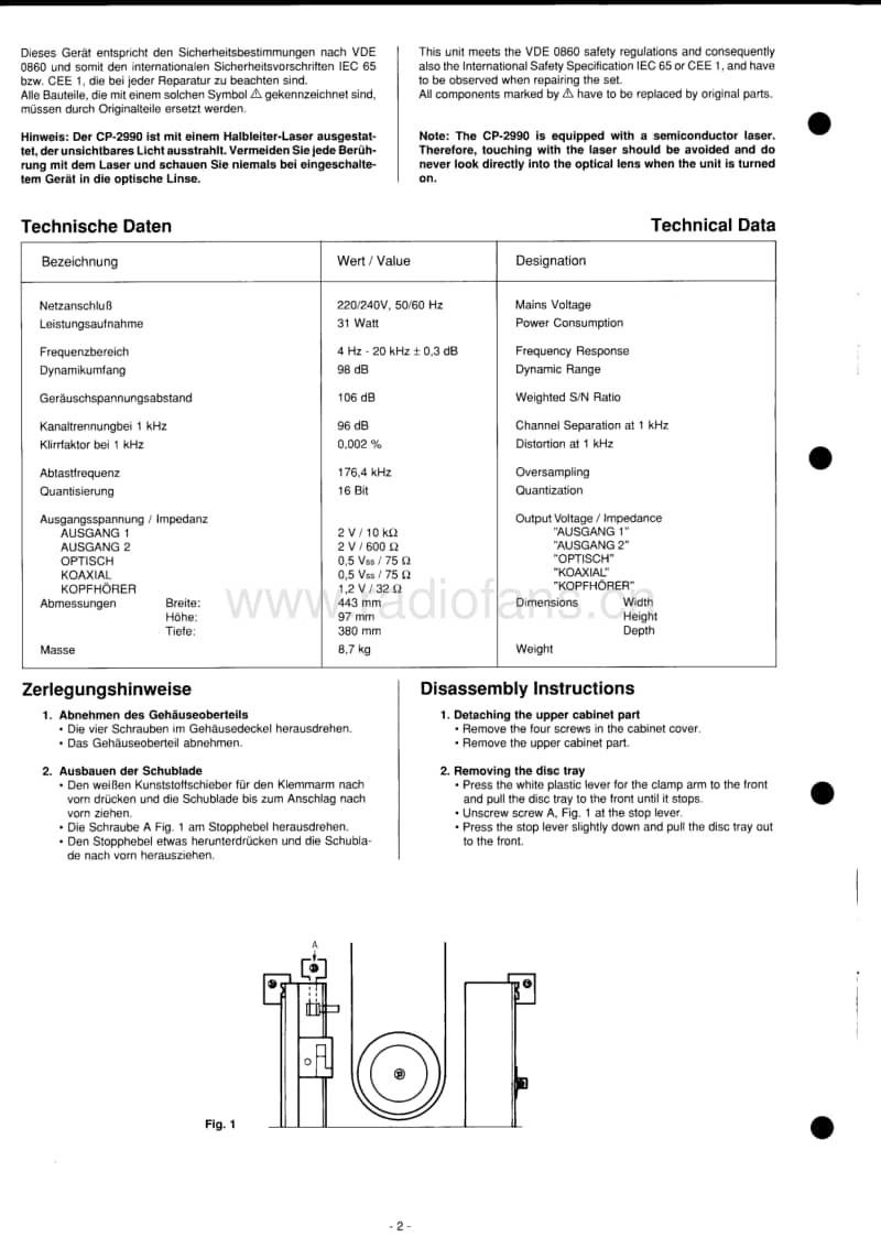 Blaupunkt-CP-2990-Service-Manual电路原理图.pdf_第2页