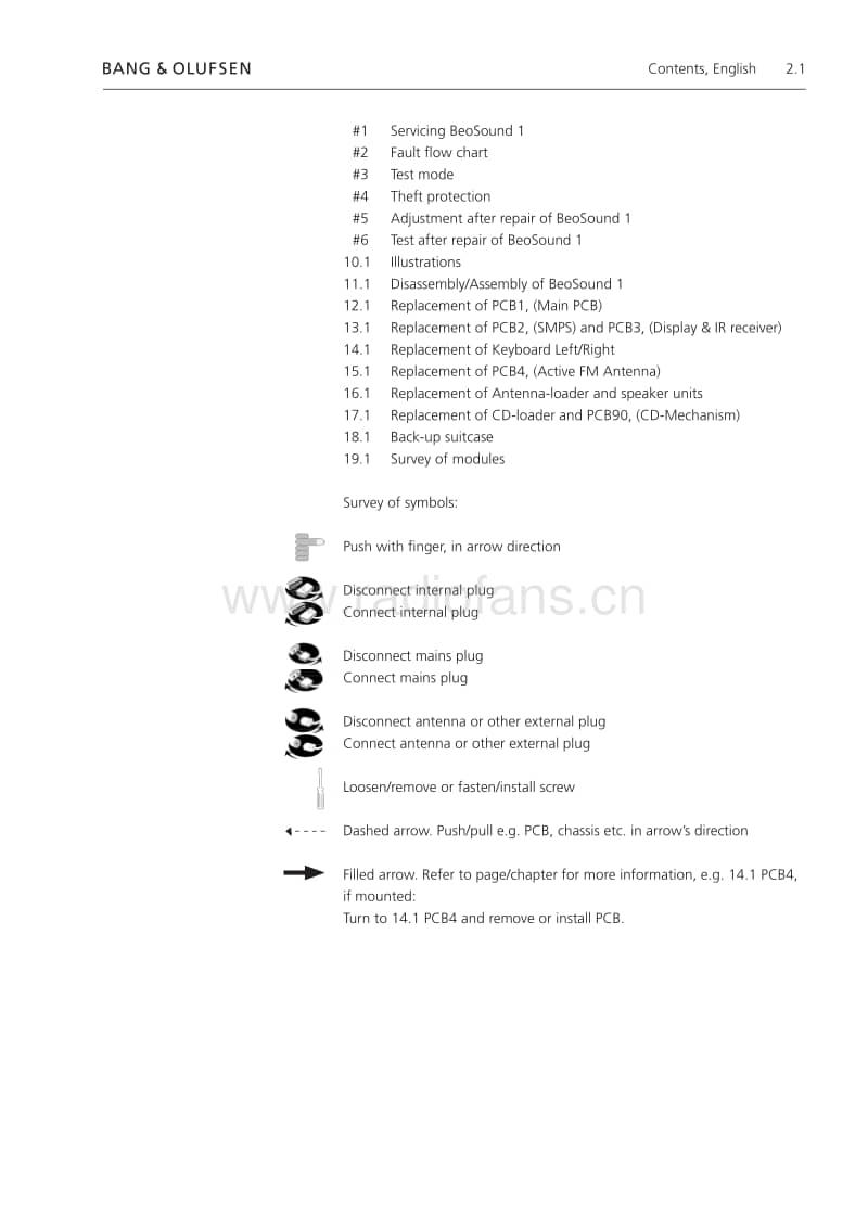 Bang-Olufsen-Beosound_1-Service-Manual电路原理图.pdf_第3页