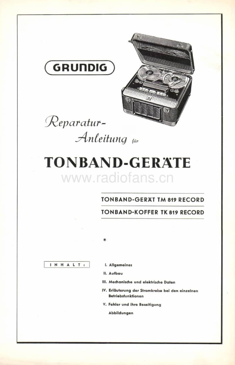 Grundig-TK-819-Service-Manual电路原理图.pdf_第1页