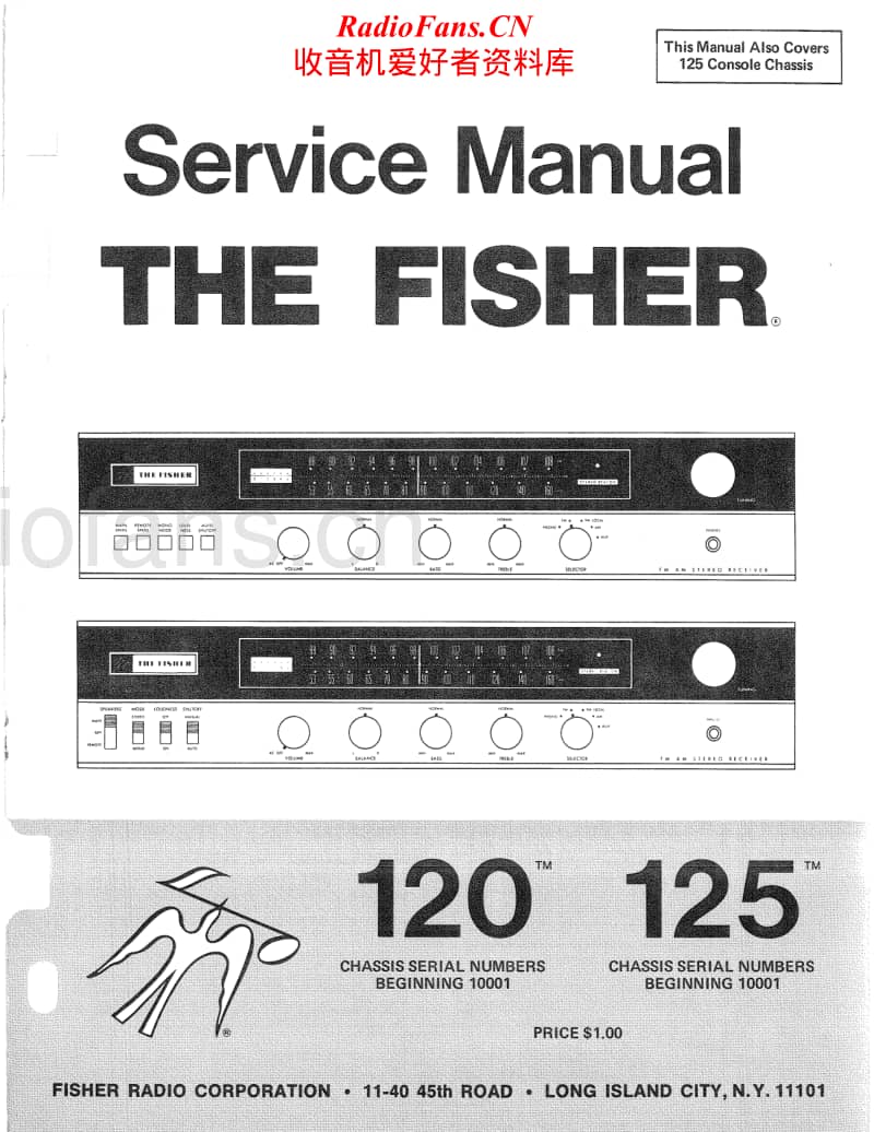 Fisher-125-Service-Manual电路原理图.pdf_第1页