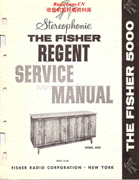 Fisher-REGENT-5000-Service-Manual电路原理图.pdf