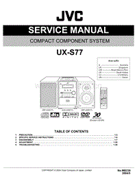 Jvc-UXS-77-Service-Manual电路原理图.pdf