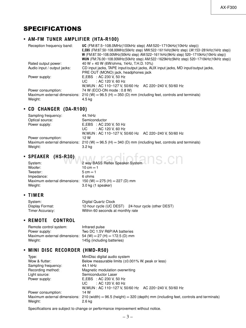 Hitachi-AXF-300-E-Service-Manual电路原理图.pdf_第3页