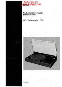Braun-P-701-Service-Manual电路原理图.pdf