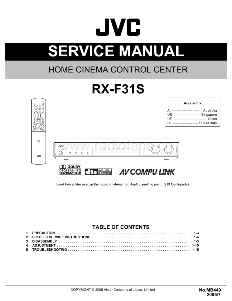 Jvc-RXF-31-S-Service-Manual电路原理图.pdf_第1页