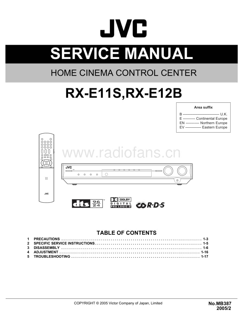 Jvc-RXE-11-S-Service-Manual电路原理图.pdf_第1页