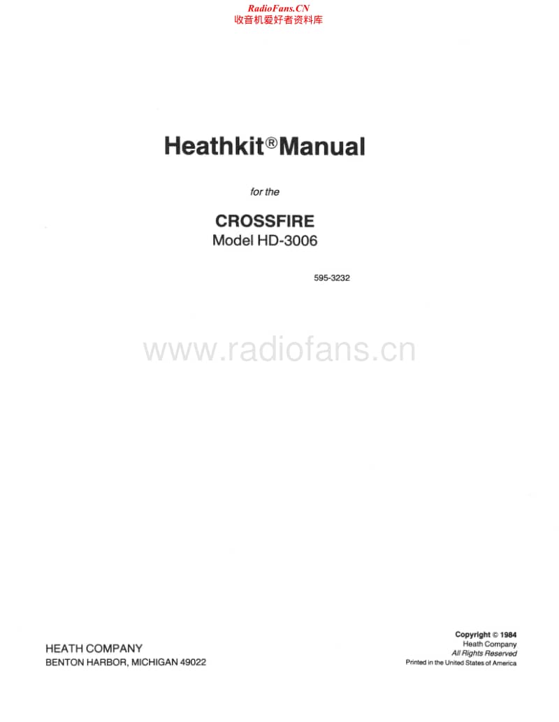 Heathkit-HD-3006-Manual电路原理图.pdf_第1页