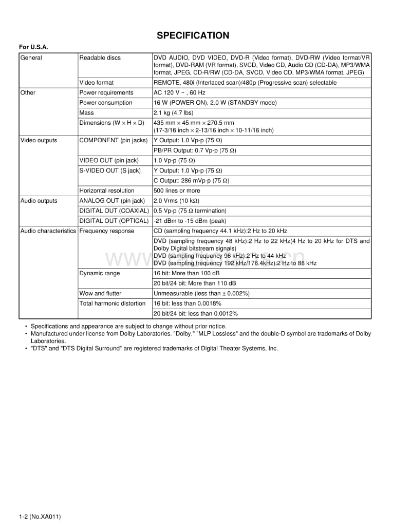 Jvc-XVNA-77-SL-Service-Manual电路原理图.pdf_第2页