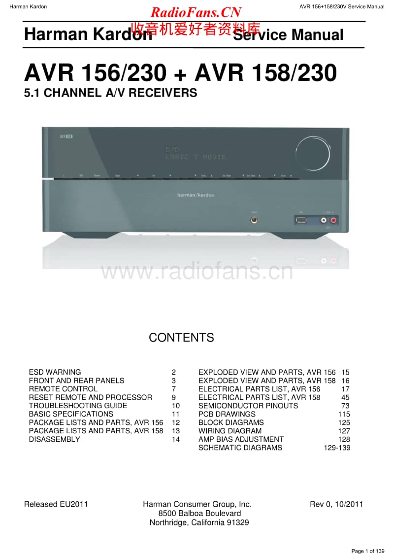 Harman-Kardon-AVR-158-230-Service-Manual电路原理图.pdf_第1页