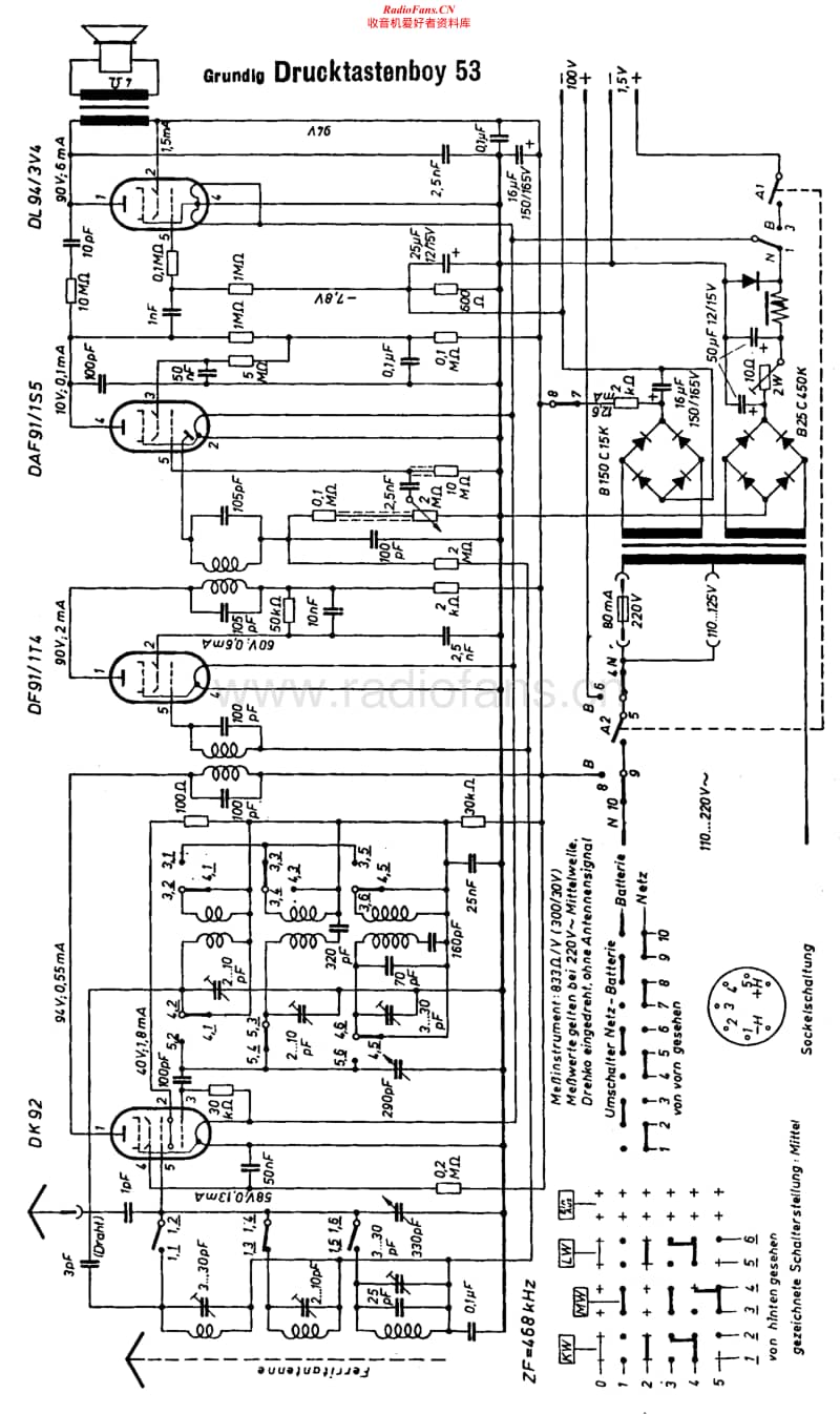 Grundig-DrucktastenBoy-53-Schematic电路原理图.pdf_第1页