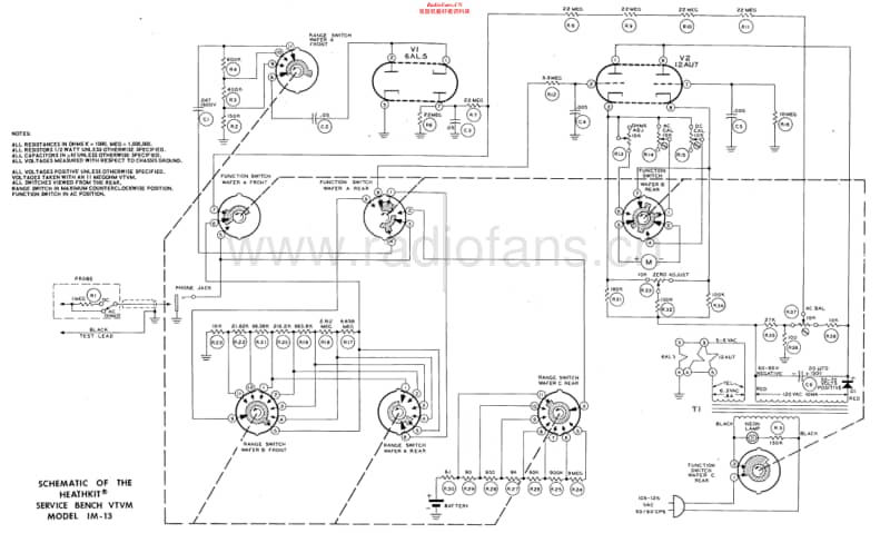 Heathkit-IM-13-Schematic电路原理图.pdf_第1页