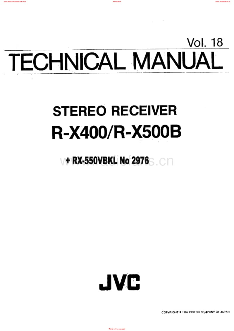 Jvc-RX-550-VBKL-Service-Manual电路原理图.pdf_第1页