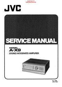 Jvc-A-X9-Service-Manual电路原理图.pdf