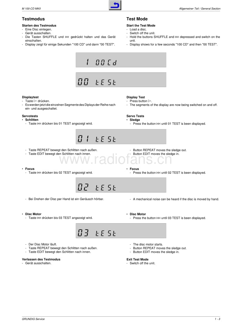 Grundig-M-100-CD-Mk2-Service-Manual电路原理图.pdf_第3页