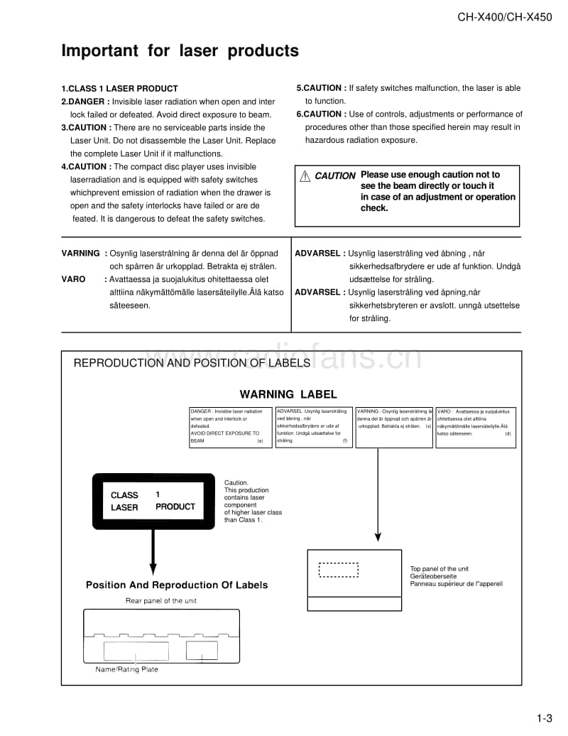 Jvc-CHX-450-Service-Manual电路原理图.pdf_第3页