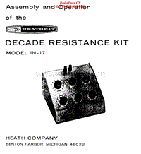 Heathkit-IN-17-Schematic电路原理图.pdf