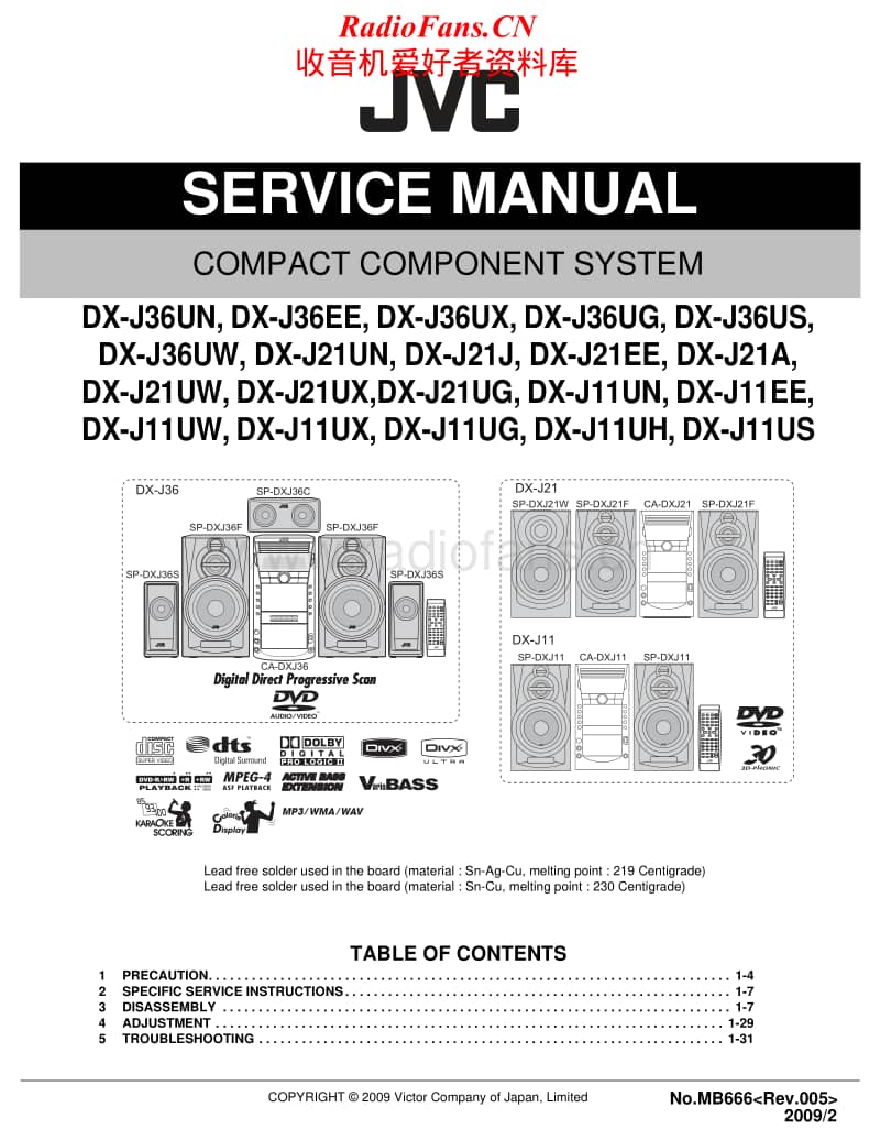 Jvc-DXJ-21-Service-Manual电路原理图.pdf_第1页