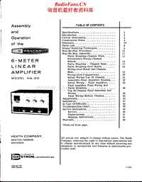 Heathkit-HA-20-Schematic-Manual电路原理图.pdf