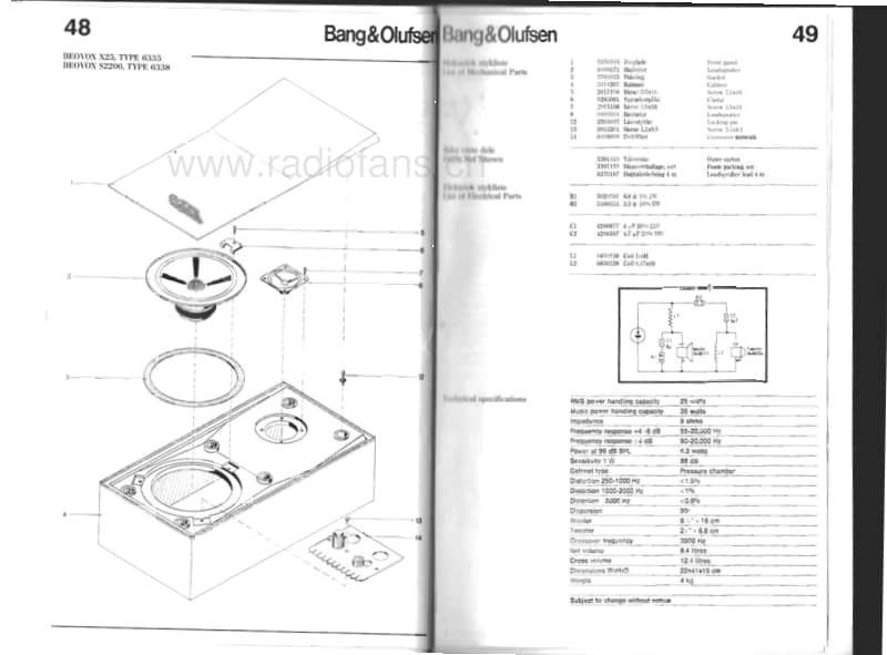 Bang-Olufsen-Beovox_S-2200-Service-Manual电路原理图.pdf_第3页