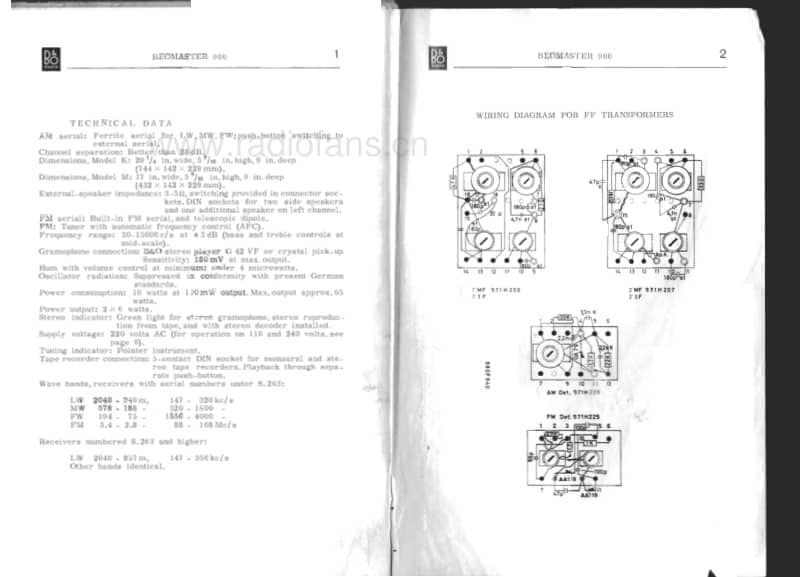 Bang-Olufsen-Beomaster_900-Service-Manual电路原理图.pdf_第2页