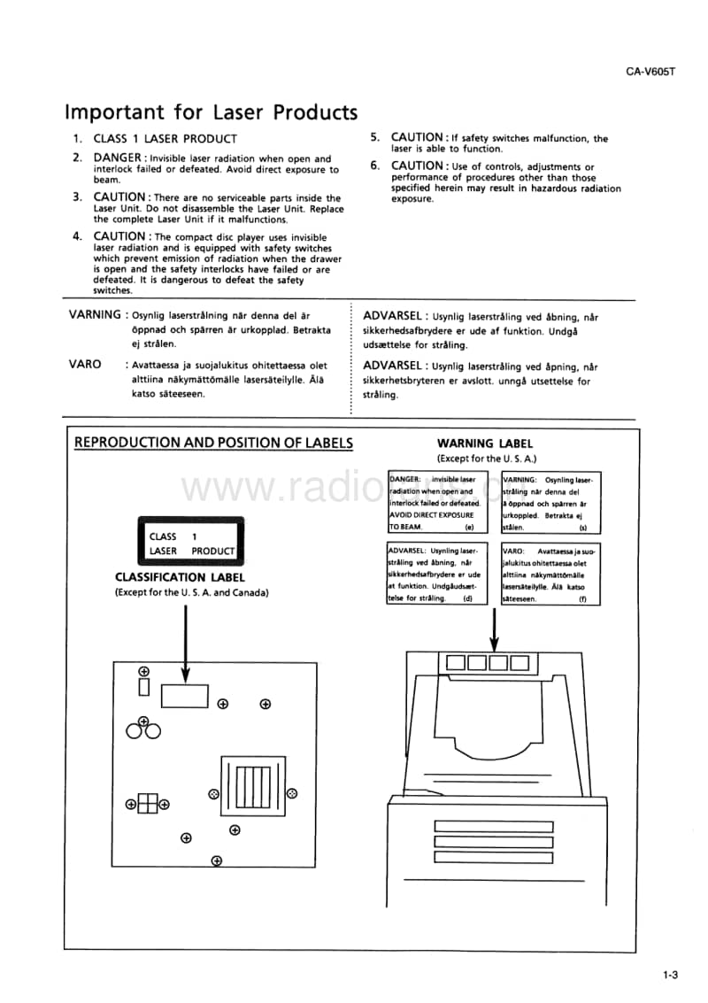 Jvc-CAV-605-T-Service-Manual电路原理图.pdf_第3页