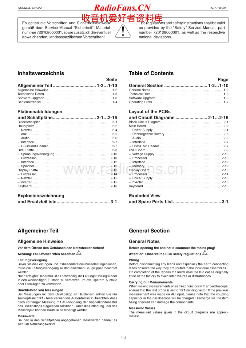 Grundig-DVDP-8600-Service-Manual电路原理图.pdf_第2页