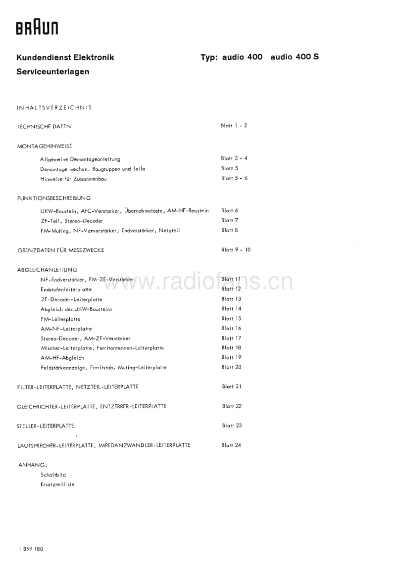 Braun-Audio-400-400-S-Service-Manual(1)电路原理图.pdf_第2页