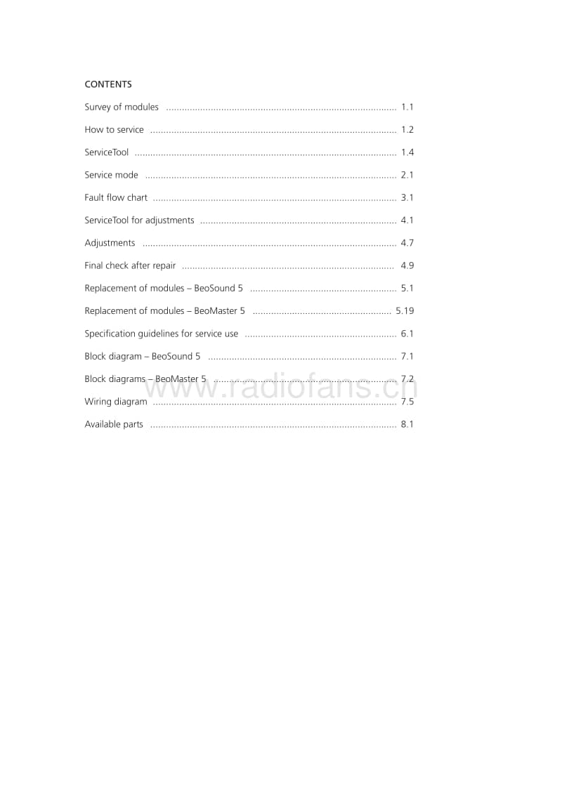 Bang-Olufsen-Beosound_5-Service-Manual电路原理图.pdf_第2页