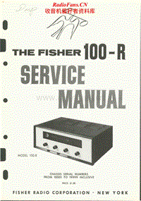 Fisher-100-R-Service-Manual电路原理图.pdf
