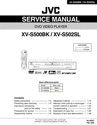 Jvc-XVS-500-BK-Service-Manual电路原理图.pdf