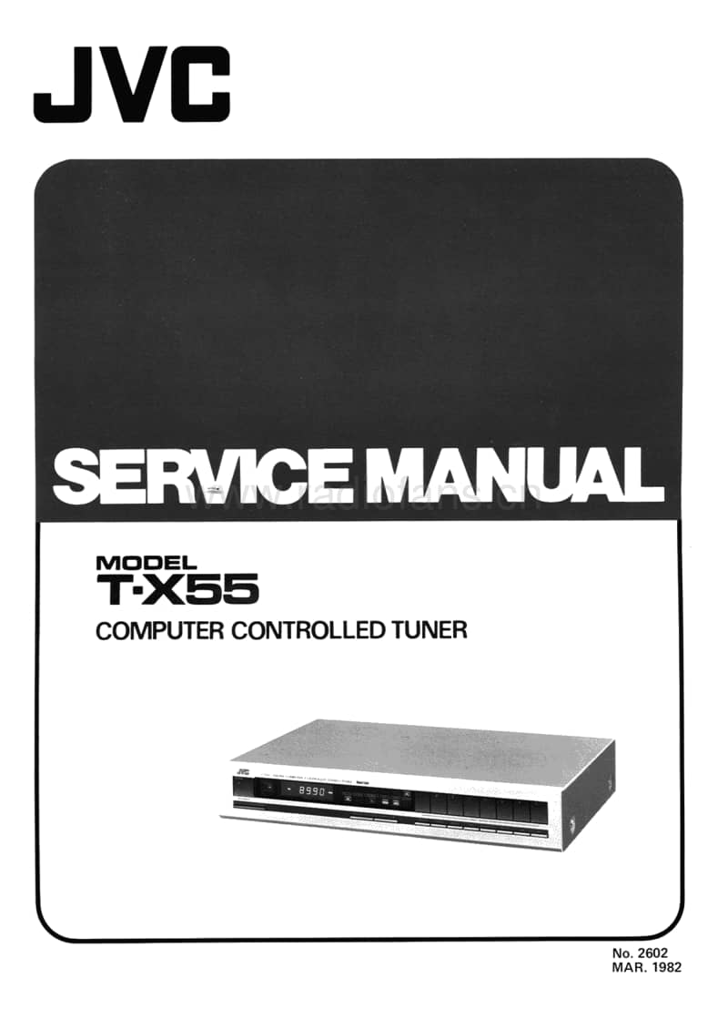 Jvc-TX-55-Service-Manual电路原理图.pdf_第1页