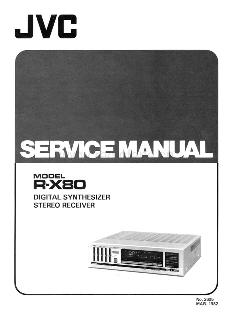 Jvc-RX-80-Service-Manual电路原理图.pdf_第1页