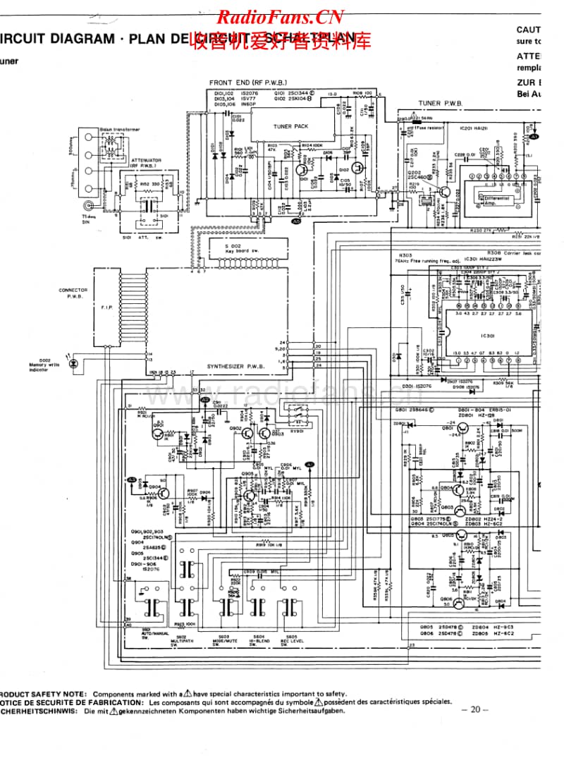 Hitachi-FT-8000-Schematic电路原理图.pdf_第2页