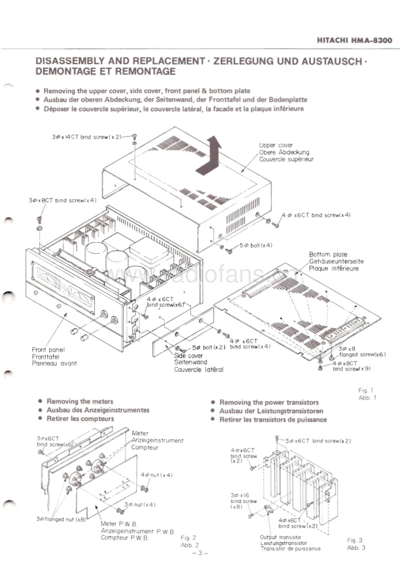 Hitachi-HMA-8300-Service-Manual电路原理图.pdf_第3页