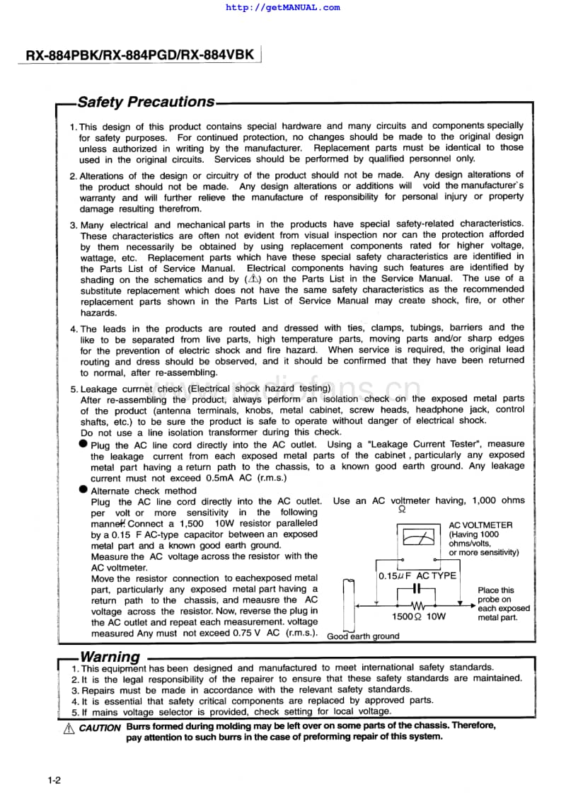 Jvc-RX-884-PGD-Service-Manual电路原理图.pdf_第2页