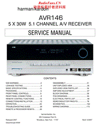 Harman-Kardon-AVR-146-Service-Manual电路原理图.pdf
