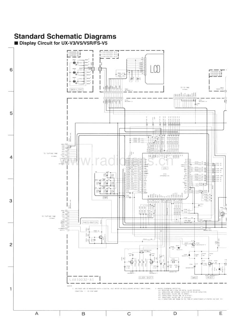 Jvc-UXV-3-Schematic电路原理图.pdf_第1页