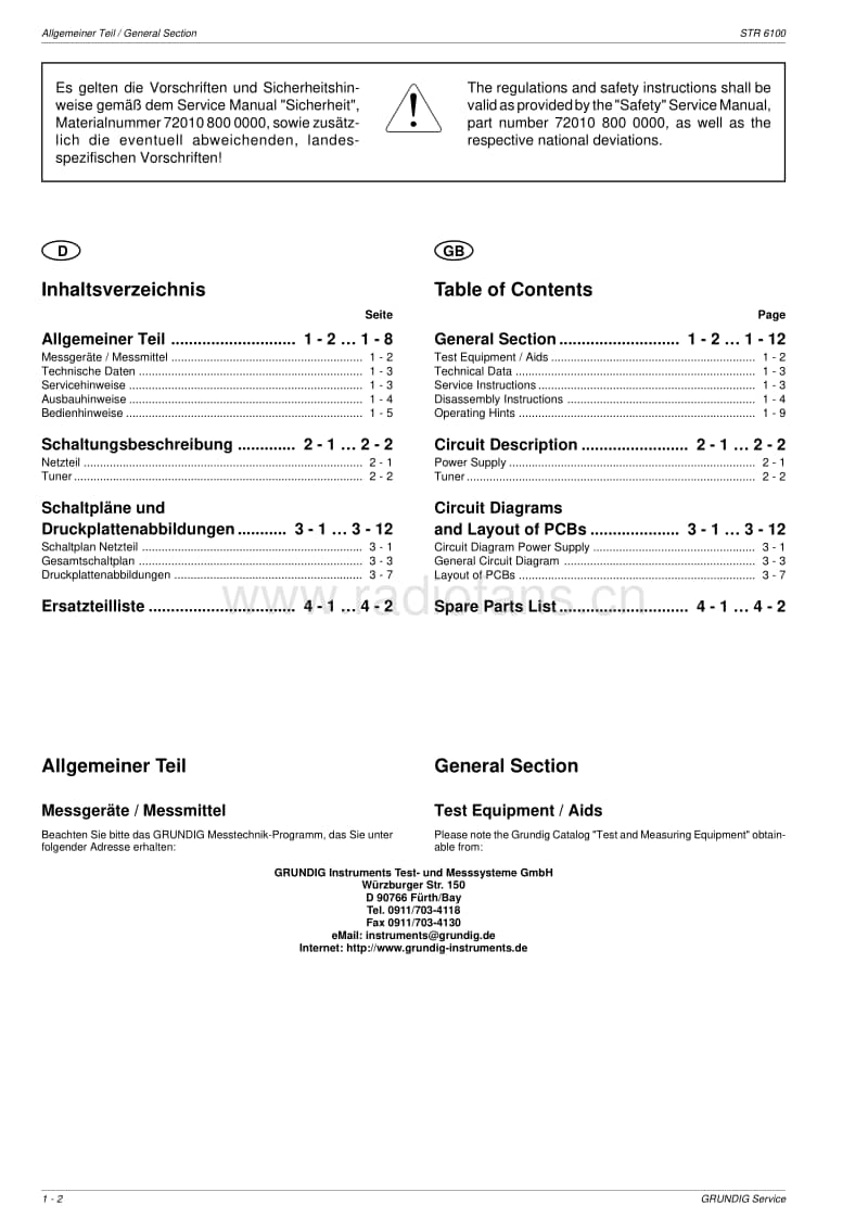 Grundig-STR-6100-Service-Manual电路原理图.pdf_第2页